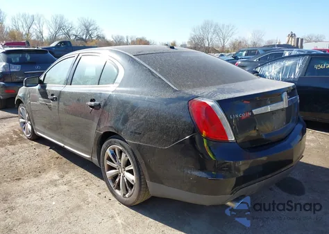 2009 Lincoln Mks z USA, uszkodzony, nr VIN 1LNHM94R49G600265